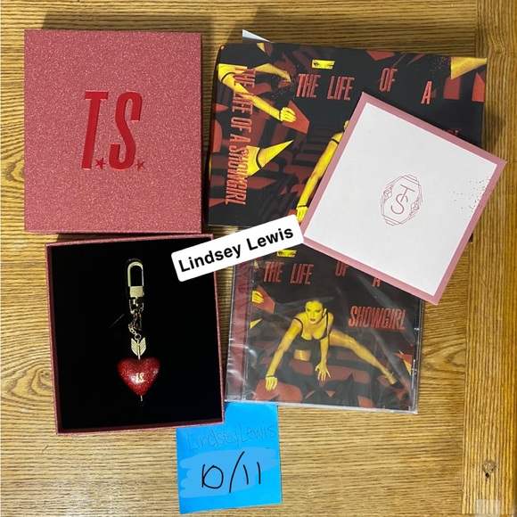 The Life of a Showgirl Taylor Swift Deluxe CD box set It's Frightening